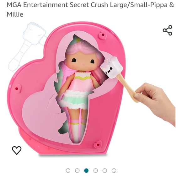 MGA Entertainment Secret Crush Large/Small-Pippa & Millie - Picture 3 of 8